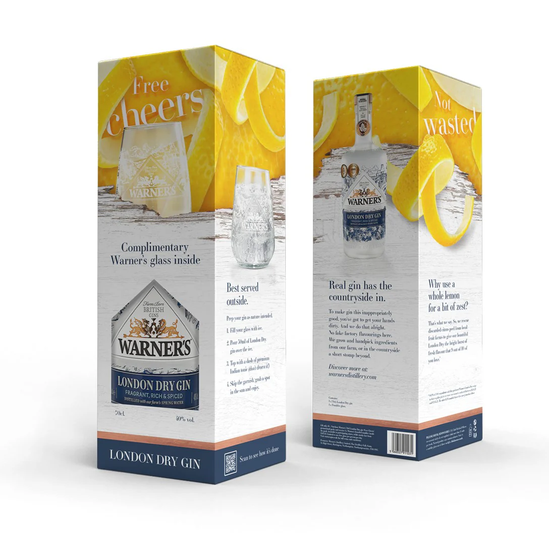 London Dry Gin with FREE tumbler - Image 4