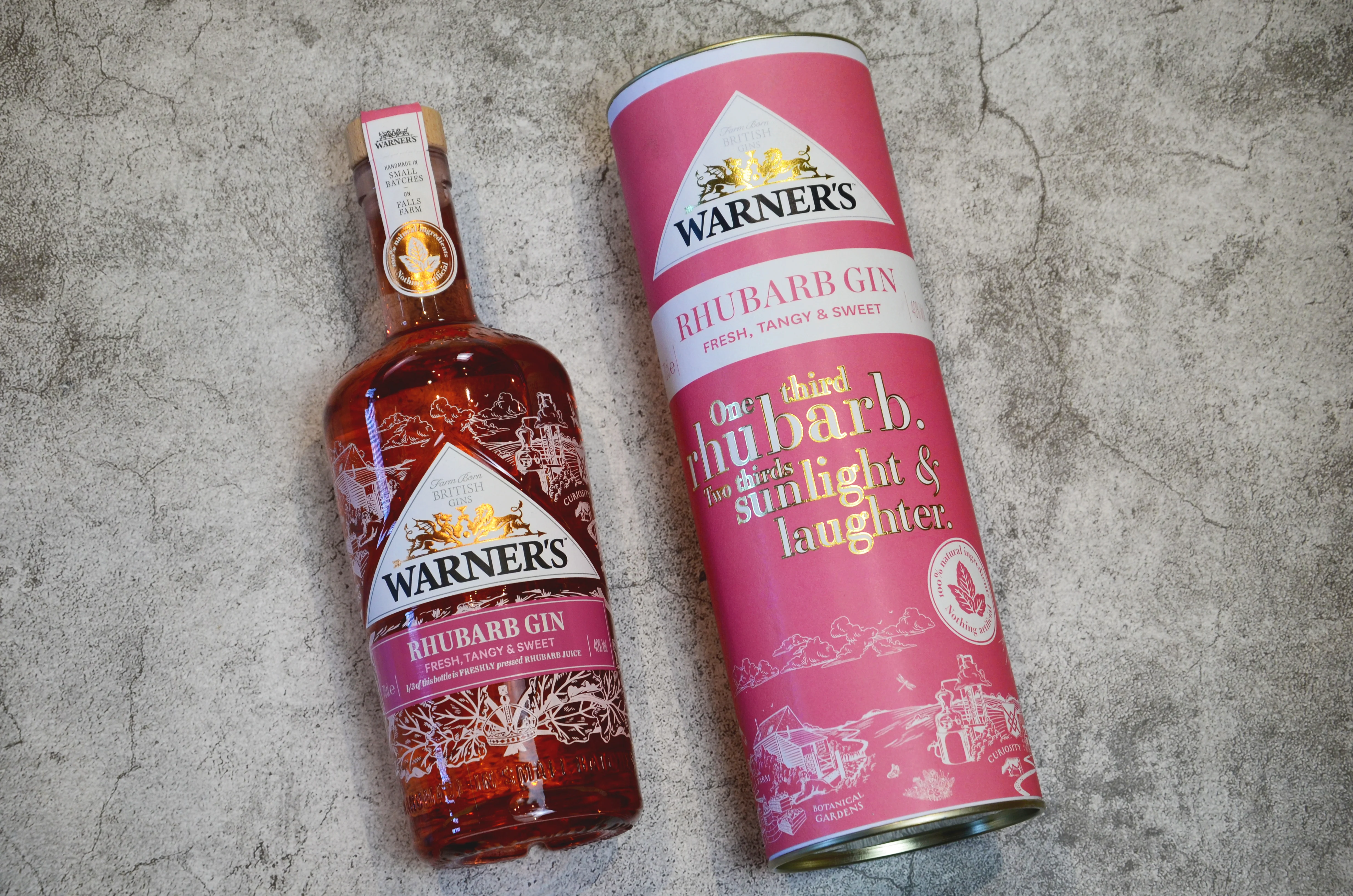 Warner's 70cl Gin with gift tube - Image 4